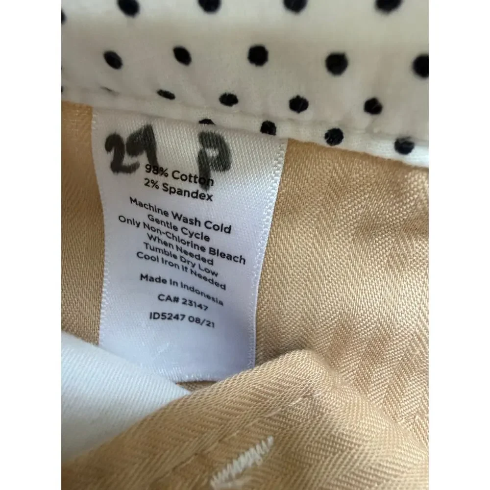Talbots perfect crop